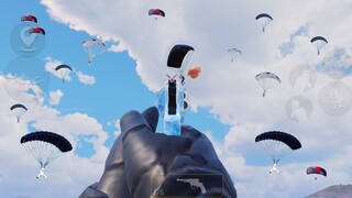 wow😱 I KNOCKED him in AIR with Pistol 🔥 PUBG MOBILE