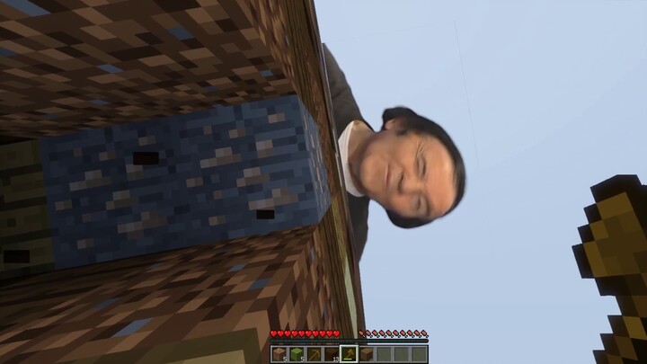 Minecraft *Sống sót qua một ngày trên một khối cỏ khổng lồ*!! Chuyện gì xảy ra?!