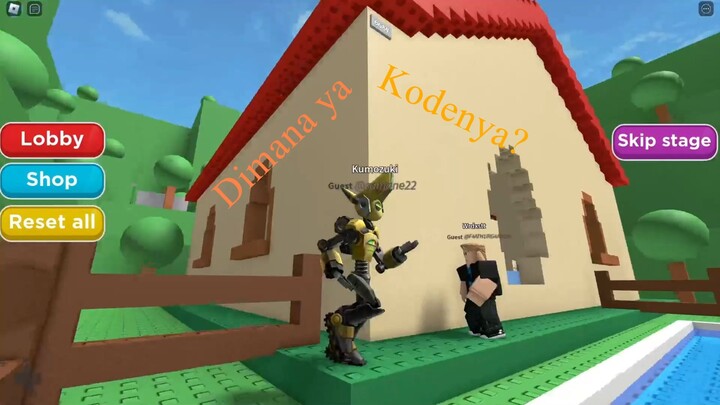 Mencari Kode Tersembunyi di Roblox, Tidak Terduga duga