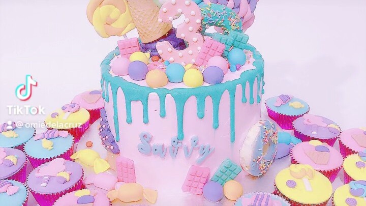 Candyland Cake🍬✨🍭🍫🍩