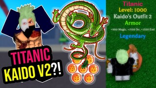 Wishing To Shenron 3 Times - Looking for Titanic Kaido v2 Armour | Projext XL