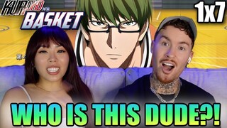 MEETING MIDORIMA!! 🤯 | First Time Reacting To Kuroko No Basket Ep 7