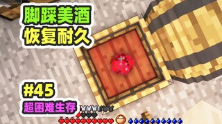 الوضع الفائق الصعوبة للبقاء 45: الوقوف على النبيذ الجيد وإصلاح المتانة