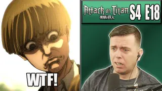 YELENA ALMOST GAVE ME A HEART ATTACK! - Attack On Titan Season 4 Episode 18 - Rich Reaction