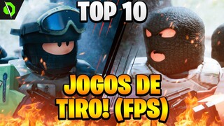 CONHEÇA OS JOGOS de TIRO FPS MAIS  INCRÍVEIS  do ROBLOX!