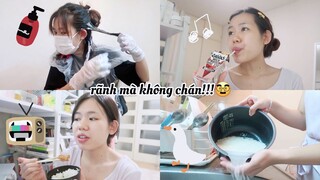 🥑 VLOG Ở NHÀ VẪN VUI🥳 TẬN HƯỞNG MỘT NGÀY CÙNG NGỌC🍿/daily vlog l Gokku Egao