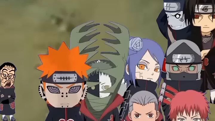 Semua Member Akatsuki Ngumpul Bareng! (Animasi Chibi Lucu)