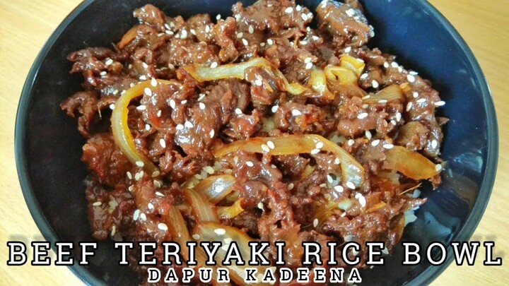 Cara Membuat Beef Teriyaki Rice Bowl Ala Ala Restoran