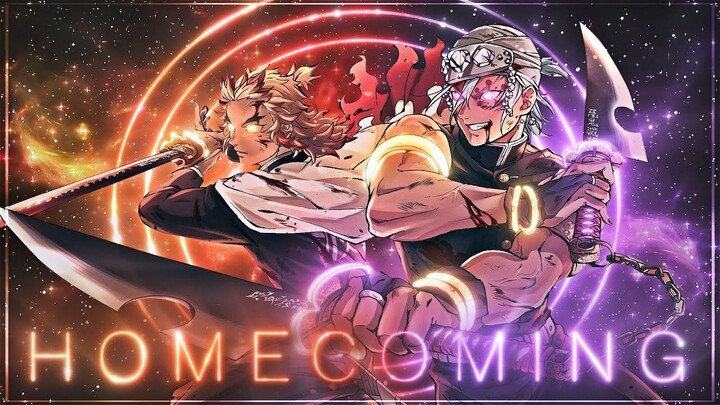 Homecoming💜🔥"Tengen/Rengoku" [AMV/Edit] ~ Demon Slayer