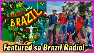 WOW! Isang radio platform sa Brazil, ibinidaang SB9 at newest song nitong Nyebe!