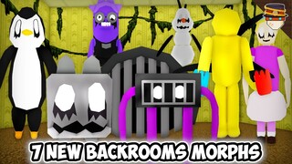 [UPDATE How to get ALL 7 NEW BACKROOMS MORPHS in Backrooms Morphs | Roblox