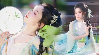 Jiangnan women are as soft as bones｜Dream of Red Mansions Liu Yifei's double fan dance adaptation