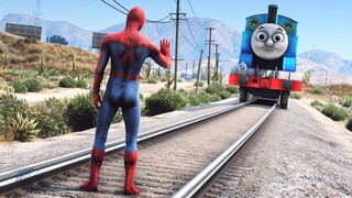 Can Spider-Man Stop Thomas The Train?