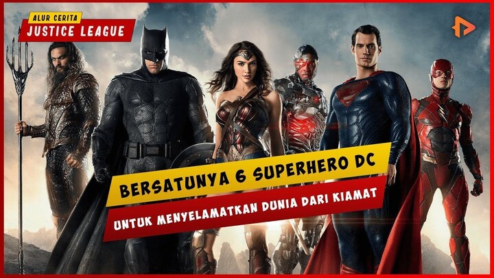 Ketika 6 Super Hero DC Berkumpul Menyelamatkan Dunia Dari Kehancuran  ALUR CERIT