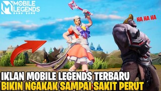 REACTION IKLAN KOCAK MOBILE LEGENDS TERBARU - BIKIN BALMOND NGAKAK SAMPAI SAKIT PERUT!