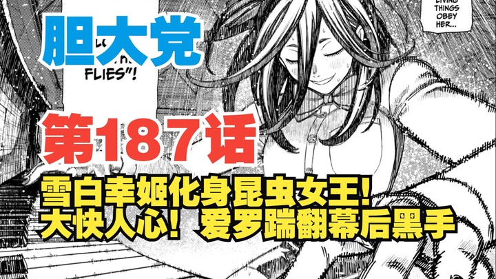 【胆大党】第187话：雪白幸姬化身昆虫之王！爱罗一脚踹翻幕后黑手！