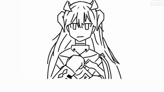 [ลายมือของ Arknights] ขวดซอสมะเขือเทศที่มีเสียง OOXX