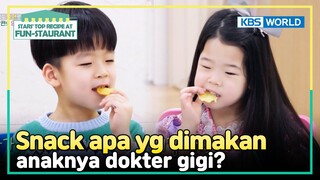 [IND/ENG] Suami Jieun melarang anak-anak makan snack manis2 | Fun-Staurant | KBS WORLD TV 240527