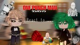 One Punch Man Reacts to: Garou meets saitama & Saitama fights || Gacha Club || Part 1 ||