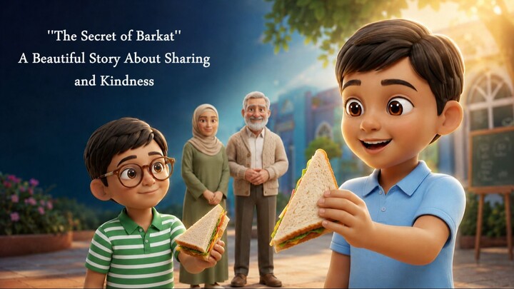 The Secret of Barakah | A Heartwarming Story About Sharing, Gratitude & Kindness