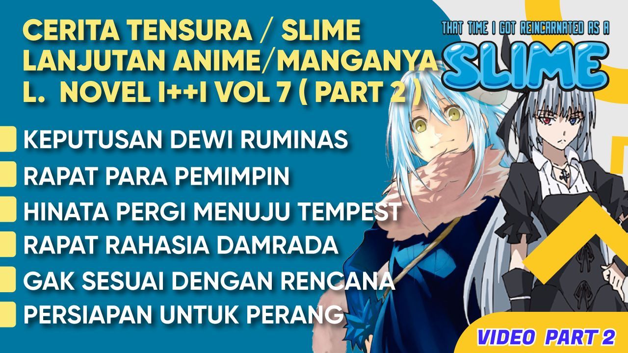 LN VOLUME 7 Kelanjutan Cerita Tensura Season 2