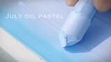 【Life】How to apply oil pastel evenly
