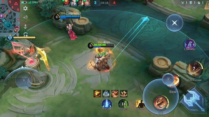 Franco Exe Mata pancing Yes | MLBB