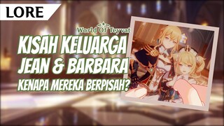 [LORE] Kisah Keluarga Jean & Barbara, Kenapa Mereka Berpisah ? | Genshin Impact Indonesia