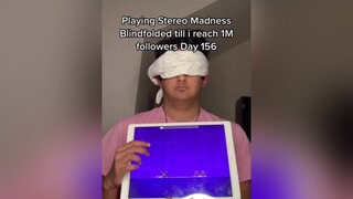 Today was so exciting tiktokforyou geometry dash viral blindfold stereomadness