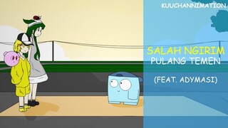 PERKARA SALAH NGIRIM PULANG TEMEN Feat. @adymasi  | #Animasiindonesia
