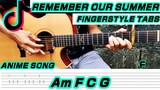 Remember our Summer - frogMonster (Fingerstyle Cover) Tabs + Chords + Lyrics