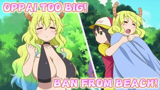 Anime Recap - This 0PPAl Is Way TOO BIG! Forcing Life Guard to Ban Her Away From The Beach!