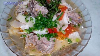 Hướng dẫn nấu MÓN CANH XƯƠNG HEO MĂNG CHUA ngon tuyệt hảo/ By Cooking DT