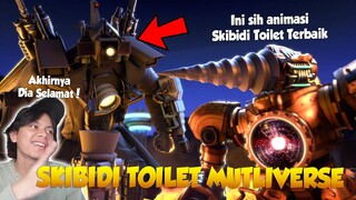 REACTION SKIBIDI TOILET MULTIVERSE PALING TERBAIK! @DOM_Studio Akhirnya TITAN CAMERAMAN diselamatkan