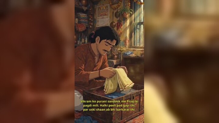 Pitaji Ki Pagdi, Aur Vikram Ki Shaan | Hindi Kahani #Shorts