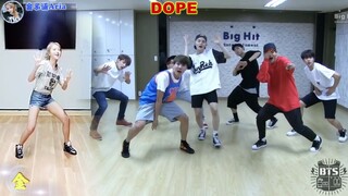 金子涵 翻跳BTS防弹少年团 -《DOPE》