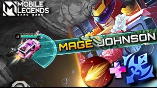 JOHNSON FLAMESHOT + MAGIC WORSHIP MOBILE LEGENDS BANG BANG GAMEPLAY