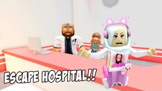 KABUR DARI RUMAH SAKIT ANEH!! - ROBLOX INDONESIA - NEW! Escape Hospital Obby!