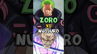 Duel Haki Zoro VS Nusjuro ❗ | One Piece #shorts