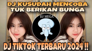 DJ KUSUDAH MENCOBA TUK BERIKAN BUNGA || DJ TIKTOK TERBARU 2024 !!