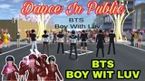 BTS"BOY WITH LUV"(DANCE IN PUBLIC)-SAKURA School Simulator|Angelo Official