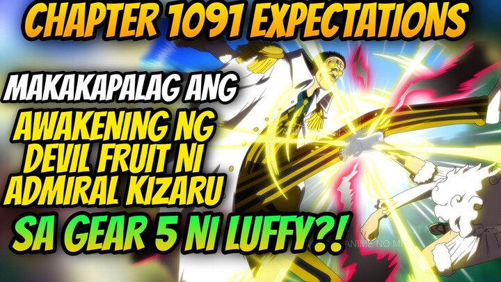 Kaya Bang Talunin Ni Saint Saturn At Admiral Kizaru Ang Gear 5 Ni Luffy? | Onepiece Chapter 1091