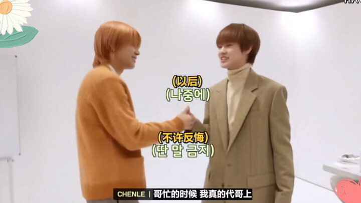 【NCT2020】 我们乐乐真棒👍哥哥的舞都学会了，机会留给有准备的人，就等着你哥出门打工是不