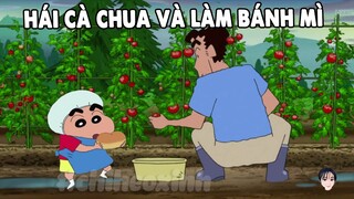 Hái Cà Chua Và Làm Bánh Mì | Shin Cậu Bé Bút Chì Tổng Hợp Tập Mới Hay Nhất Phần 846 | #CHIHEOXINH