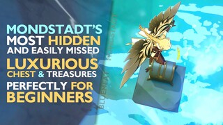 All 6 Hidden Luxurious Chest Locations in Mondstadt - Genshin Impact