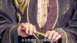 Hoàng tử rút ra một con dao tẩm độc và âm mưu cướp ngôi, nhưng cuối cùng lại đổ lỗi cho nhầm người c