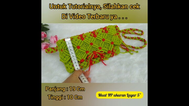 Review TAS HP Dari Tali Kur Terbaru 2021 #Short
