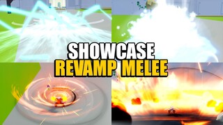 Roblox - Showcase và Đánh Giá Tất Cả Các MELEE Được Làm Lại | Blox Fruits