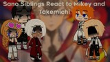 Tokyo Revengers (Sano Siblings Alive AU) React To Dark Impulse Mikey and Takemichi