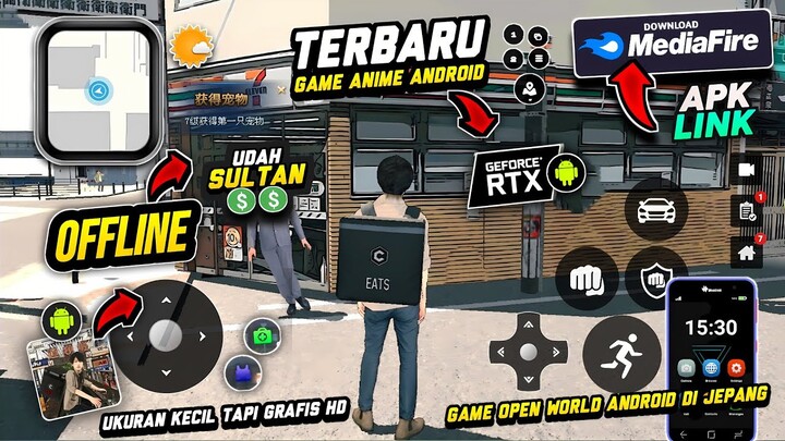 Wih Keren Nih! Game ANIME Jepang Open World OFFLINE Di Android! Map Luas & Ada Misi! VERSI SULTAN